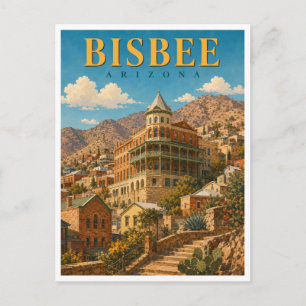Bisbee Arizona Copper Queen GeoSaga Briefkaart