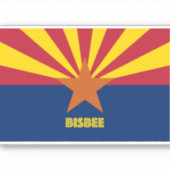Bisbee Arizona Sticker (Voorkant)