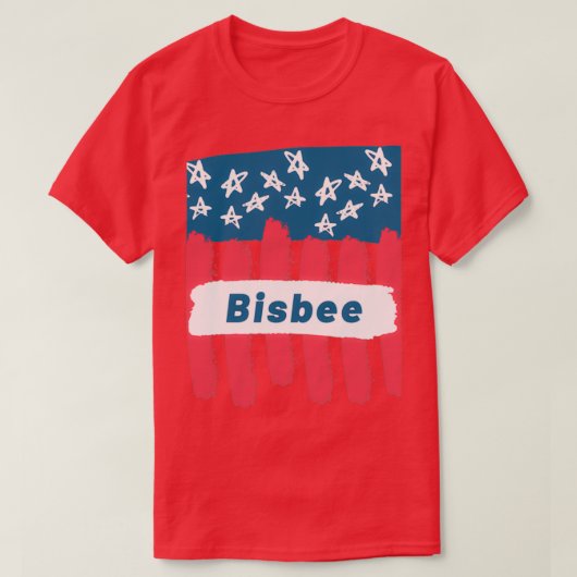 Bisbee Arizona T T-shirt (Design voorkant)