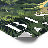 Biscayne National Park Abstracte Natuur Reismuur Poster (Hoek)