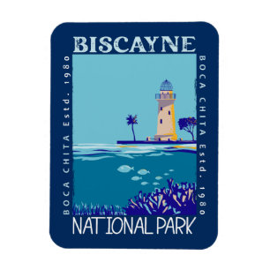 Biscayne National Park Boca Chita Key Magneet