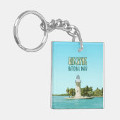 Biscayne National Park Florida Sleutelhanger (Voorkant Links)