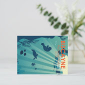 Biscayne National Park Florida Underwater Maritime Briefkaart (Staand voorkant)