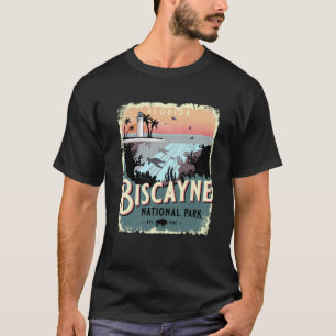 Biscayne National Park Florida Vintage Travel Souv T-shirt