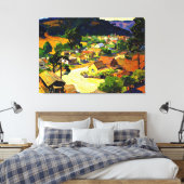 Bischoff - Cambria, een vreedzaam Californische do Canvas Afdruk (Insitu (Slaapkamer))