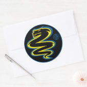 Biscione Nerazzurro Inter - autocollant noir (Enveloppe)