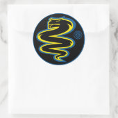 Biscione Nerazzurro Inter - zwarte sticker (Tas)