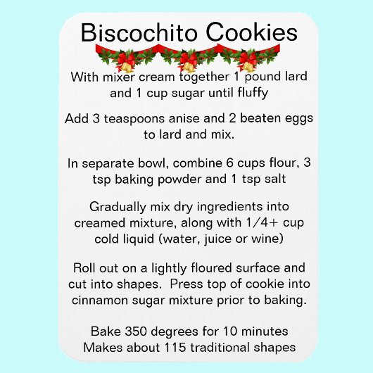Biscochito New Mexico's official cookie recipe Magneet
