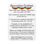 Biscochito New Mexico's official cookie recipe Magneet (Verticaal)