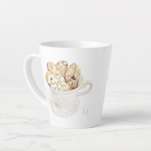 BISCOTTI Latte Mok + Initiaal
