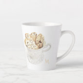 BISCOTTI Latte Mok + Initiaal (Rechts)