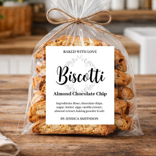 Biscotti Persoonlijk Gemaakt label CK007wnbis Wijn Etiket