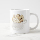 BISCOTTI "TEA TIME" Big White Mug (Droite)