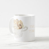 BISCOTTI "THEETIJD" Witte Mok (Voorkant links)