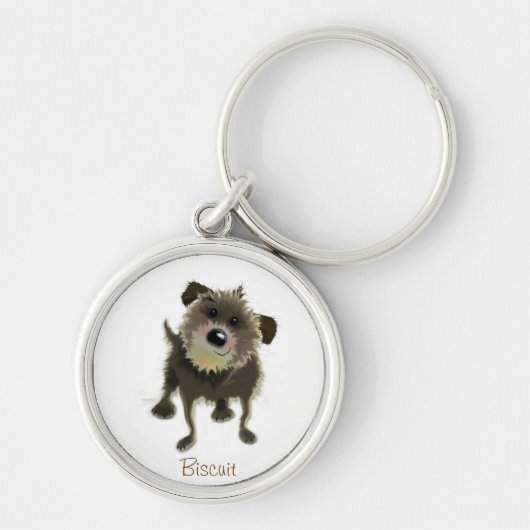 Biscuit Key ring Sleutelhanger (Voorkant)