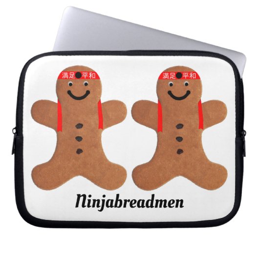 Biscuit Ninjabreadman (biscuit) Sac électronique (Devant)