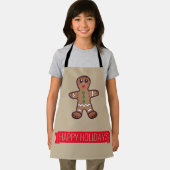 biscuit pain d'épices - tablier Joyeux Fêtes (Insitu)