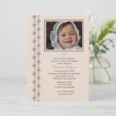 Biscuit Photo Invitation (Debout devant)