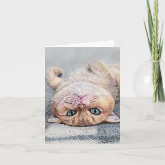 Biscuit plié carte pour notes 4"x5.6" (Devant)