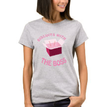 Biscuits avec le T-Shirt du patron