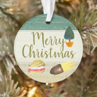 Biscuits Cookies Noël Acrylique Rustique Cosy