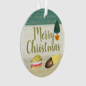 Biscuits Cookies Noël Acrylique Rustique Cosy (devant)