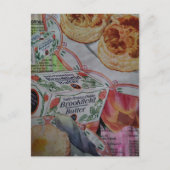 biscuits en boter Collage Briefkaart (Voorkant)