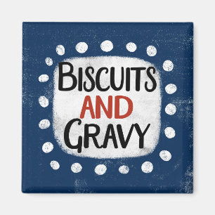Biscuits Et Aimant Réfrigérateur Grave