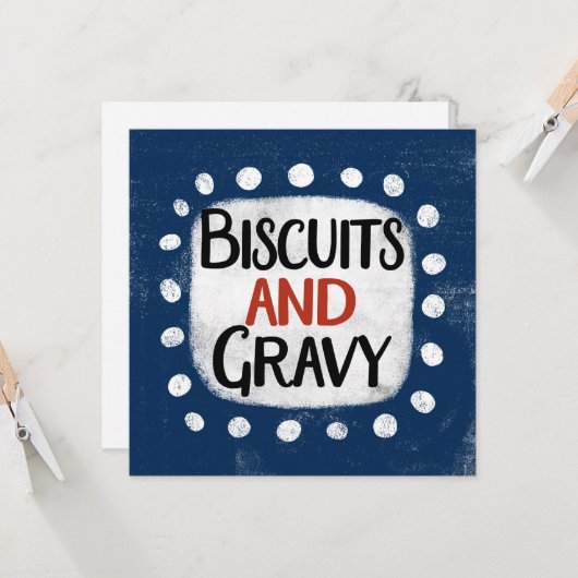 Biscuits Et Carte De Voeux Gravés (Devant/Arrière en situation)