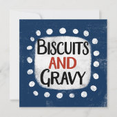 Biscuits Et Carte De Voeux Gravés (Devant)