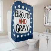 Biscuits Et Rideau De Douche Gravée (En situation)