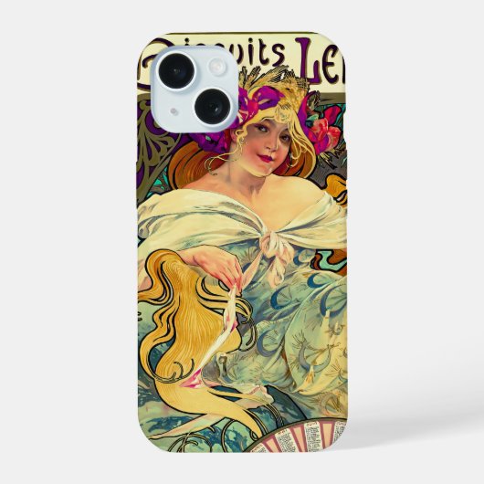 Biscuits Lefevre-Utile par Alphonse Mucha (1896) (Verso)
