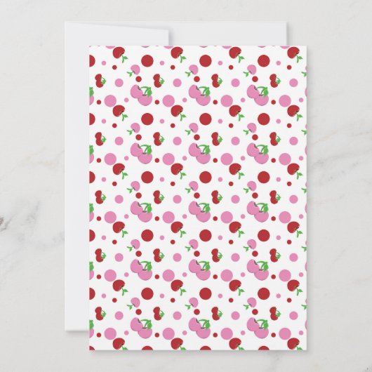 Biscuits, milkshake, et invitation 2 de petit (Dos)