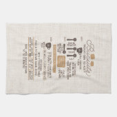 Biscuits Recette Serviette de cuisine (Horizontal)