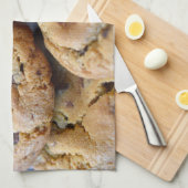 Biscuits sur les serviettes de cuisine de (Quart Plié)