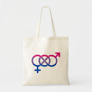 Biseksualiteit Gender Symbool Tote Bag
