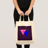 Biseksualiteitssymbool Tote Bag (Voorkant (product))