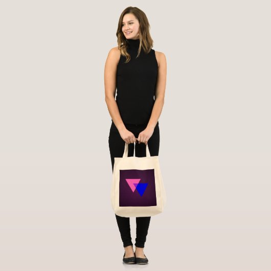 Biseksualiteitssymbool Tote Bag (Voorkant (model))