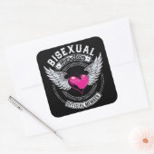 Biseksueel Liefde Leger Stickers (Envelop)