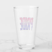 Biseksueel trots woord glas (Achterkant)