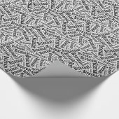 BISEKSUEEL WOORDPATROON CADEAUPAPIER (Hoek)