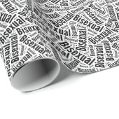 BISEKSUEEL WOORDPATROON CADEAUPAPIER (Rol Hoek)