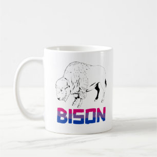 Biseksuele Bizon Koffiemok