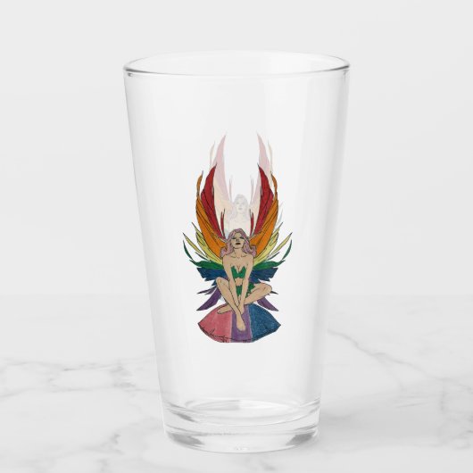 Biseksuele fee glas (Voorkant)