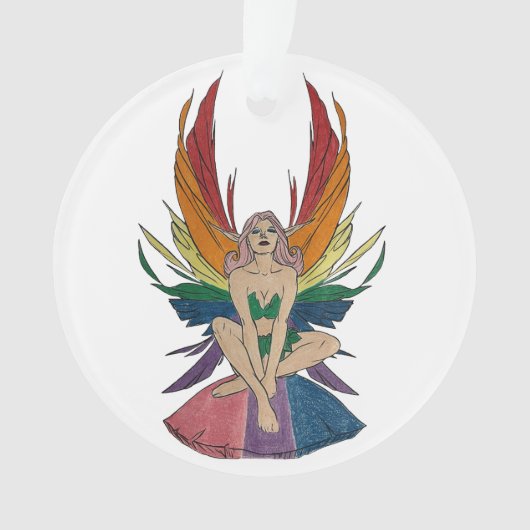 Biseksuele fee ornament (voorkant)