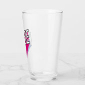 Biseksuele Pride Burst Glas (Links)
