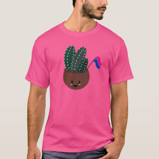 Biseksuele Pride Cactus T-shirt