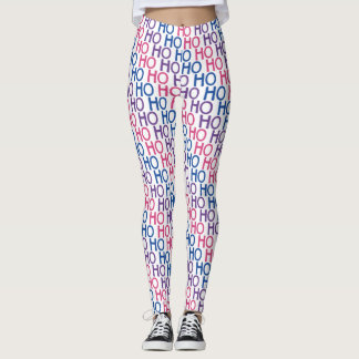 Biseksuele Pride Ho Ho Ho Patroon Leggings
