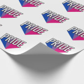 Biseksuele Pride Uitbarsting Cadeaupapier (Hoek)