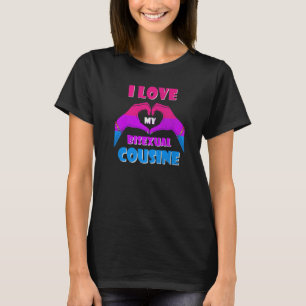 Biseksuele Pride Vlag Bi Vlag Ik Hou Van Mijn Bise T-shirt